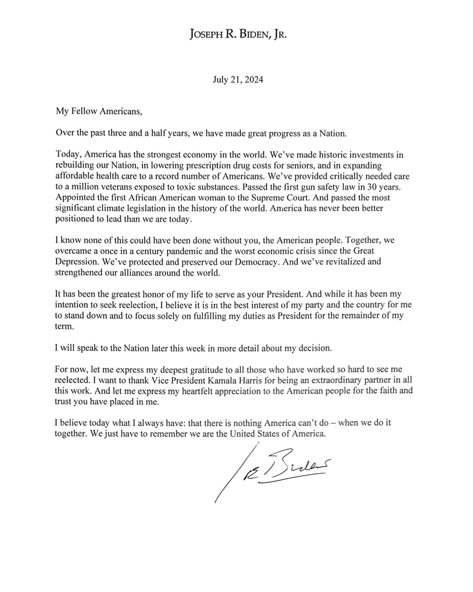 former U.S. President Joe Biden