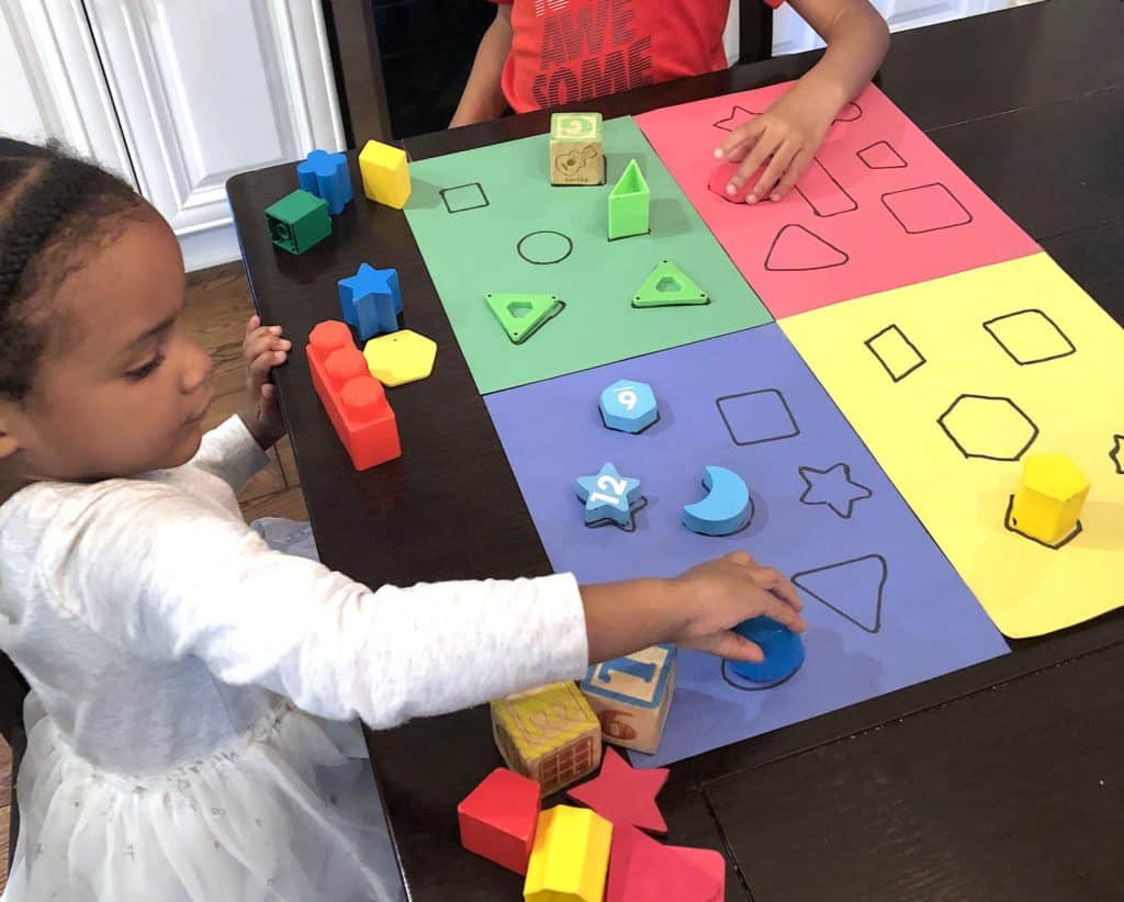 How to Teach Shapes to Kids with Engaging Games - Shape Matching Games