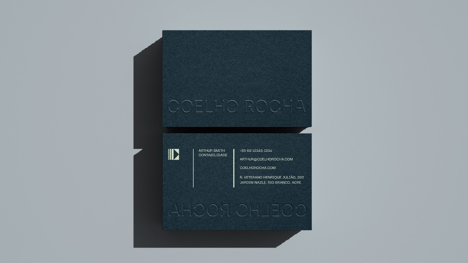 Image from the Coelho Rocha Advogados: A Modern Take on Branding and Visual Identityarticle on Abduzeedo