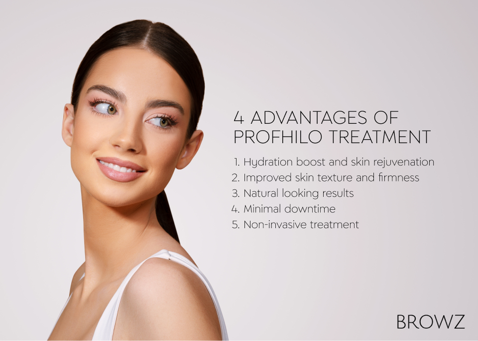 4 benefits of Profhilo treatment from BROWZ