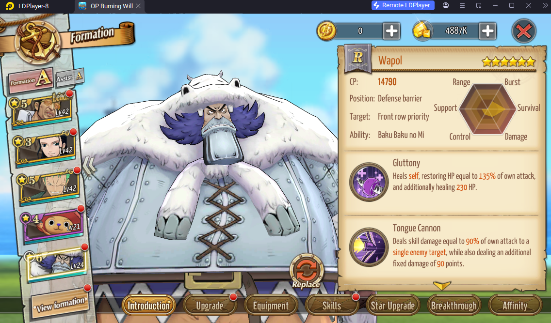 【ไกด์เกม】One Piece Burning Will (Global) Tier List ตัวละครน่าปั้น ตัวไหนเก่งแบกทีมช่วงต้นเกมท้ายเกม เก่งมากใช้ได้ยาวๆ