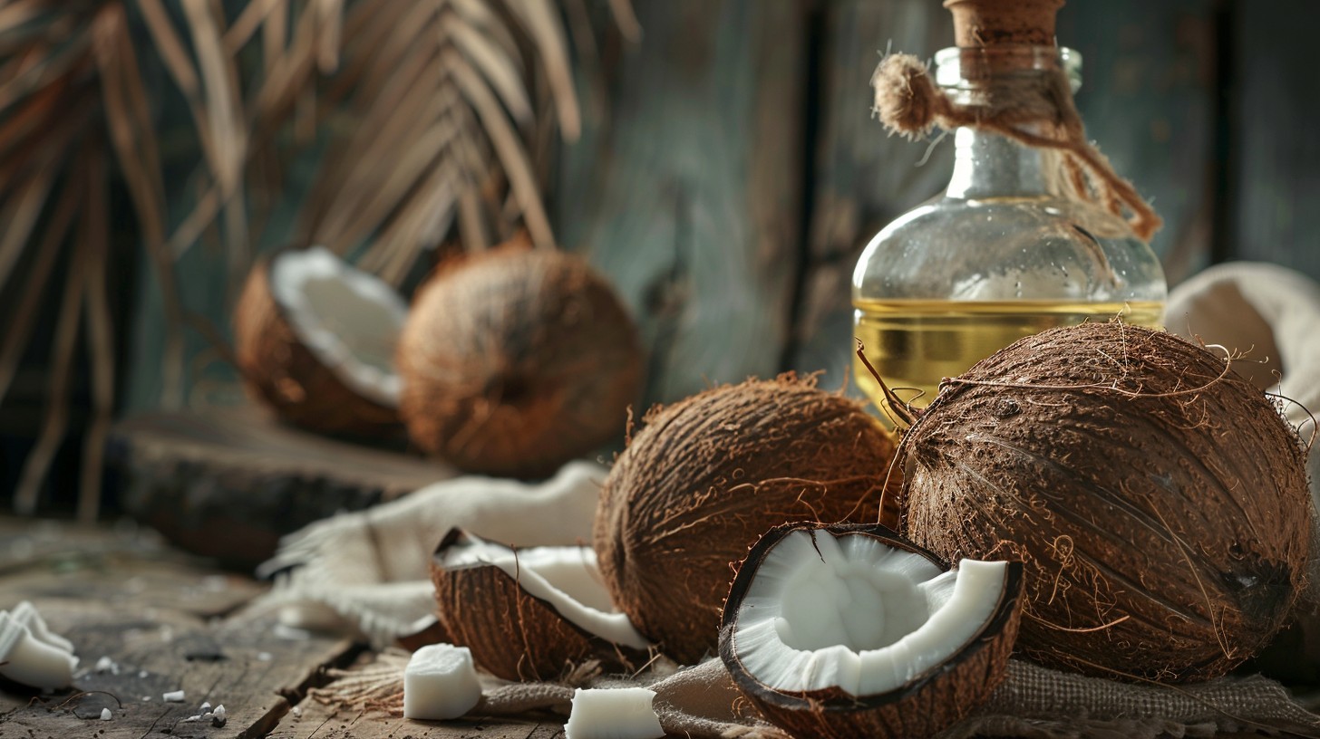 coconut oil good for dandruff-free hair