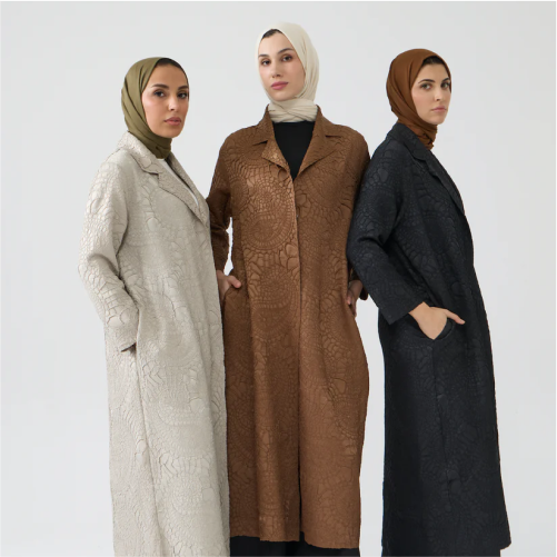 Modest fashion models