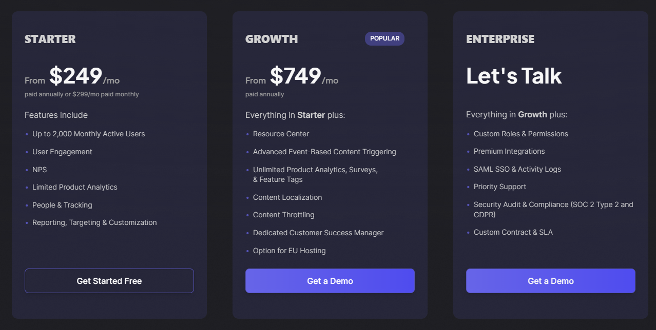 Userpilot pricing