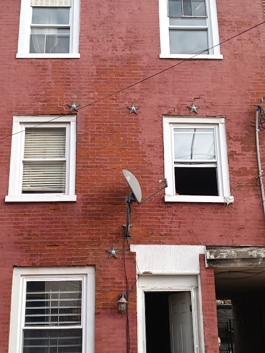 Star Bolts on Philadelphia Houses