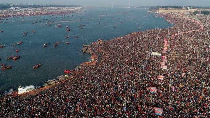 Kumbh Mela in Varanasi.