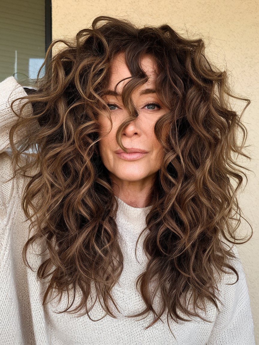 11. Loose Layered Curls