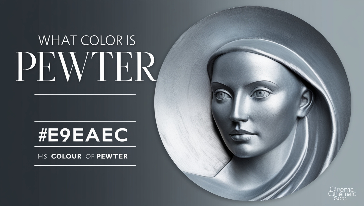 What color is pewter​