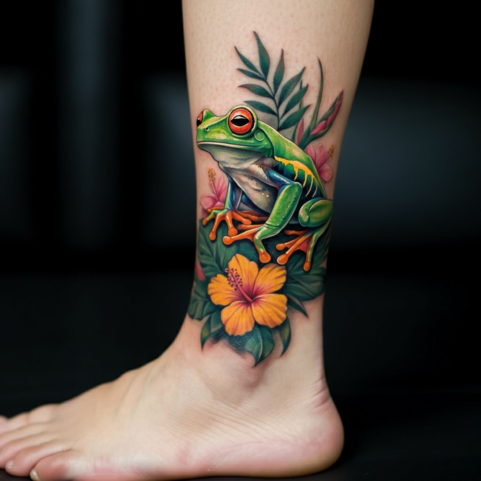 Tree Frog Tattoo