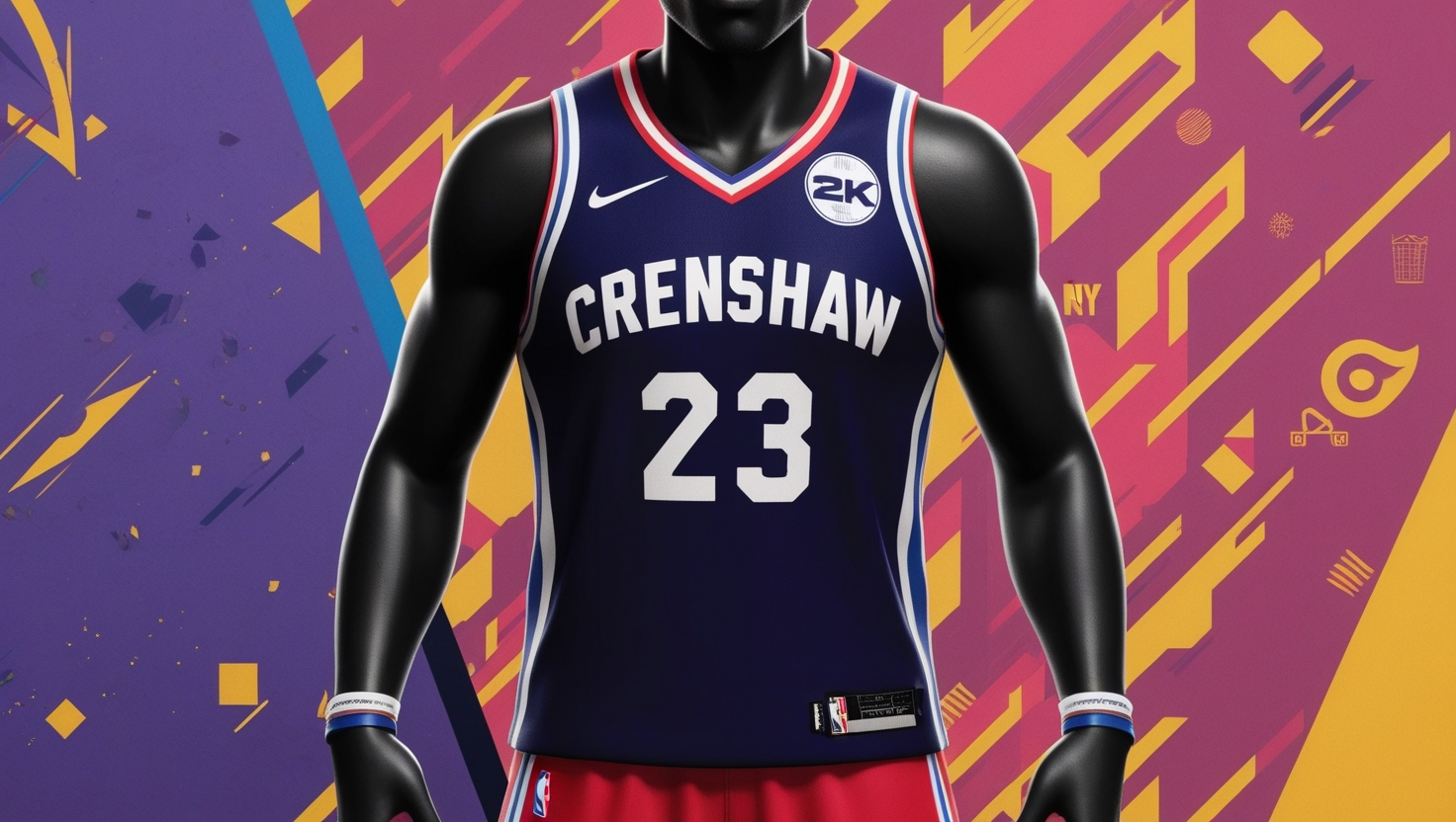 Infamous NY Crenshaw Jersey NBA 2K