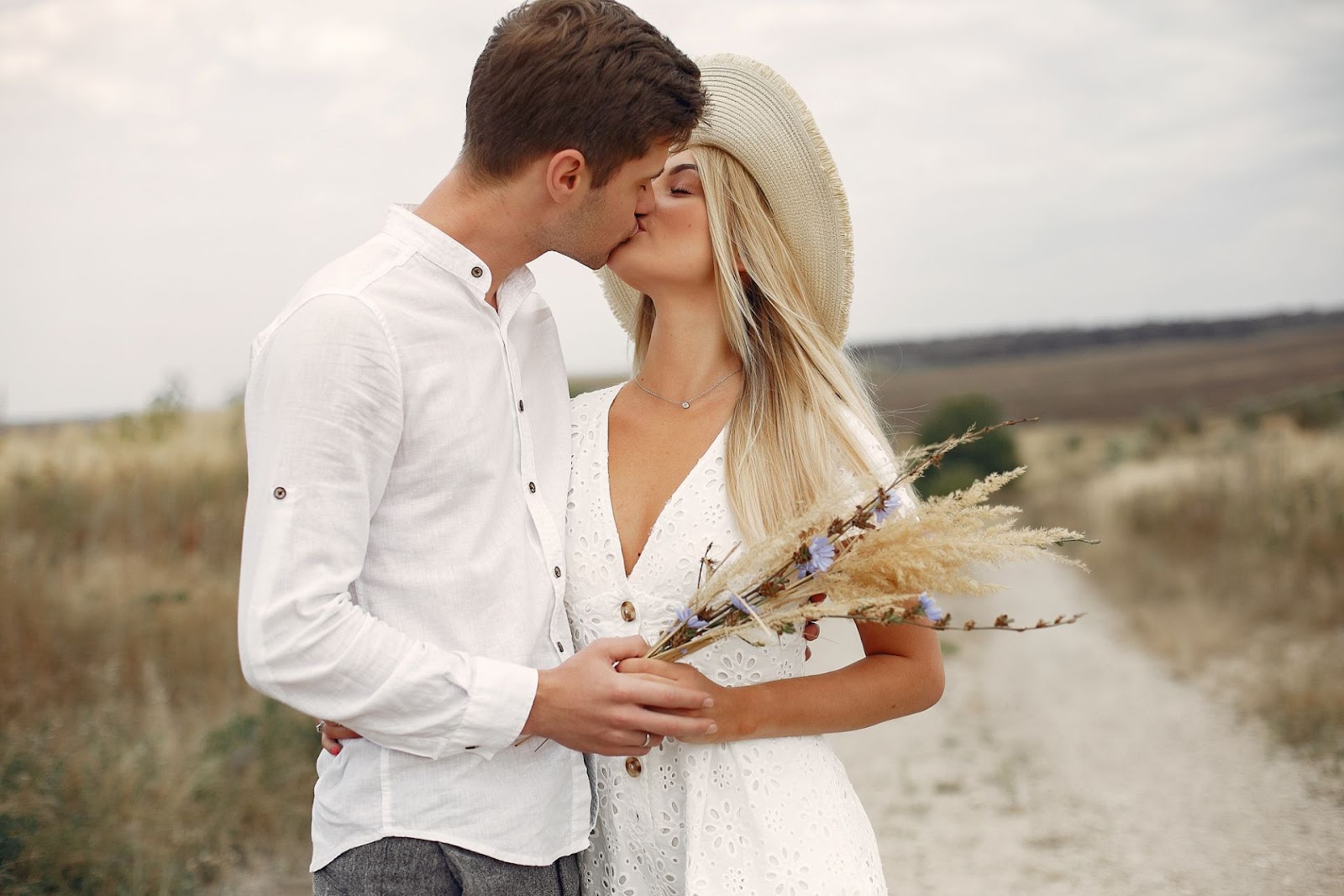 engaged couple