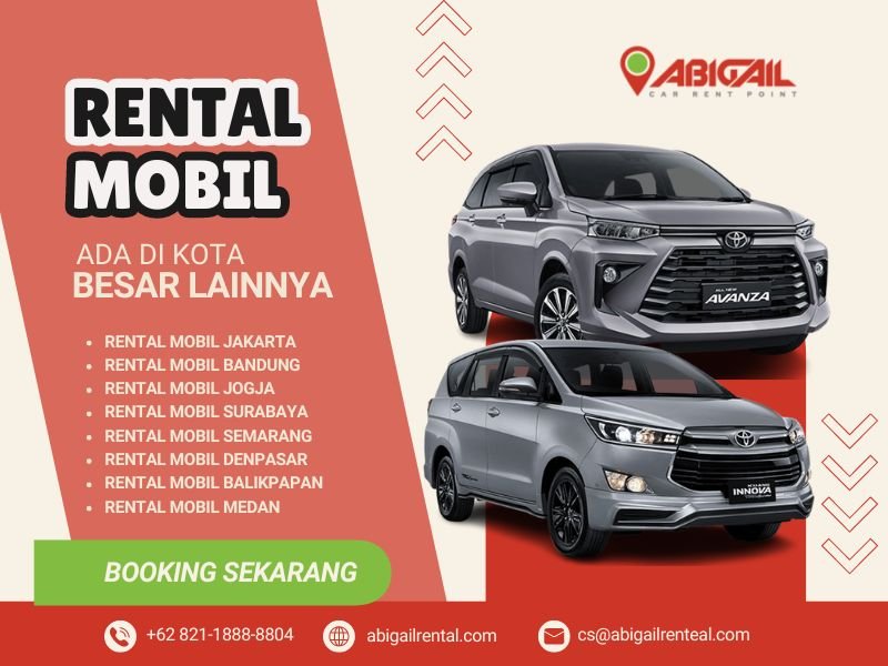 Temukan Kenyamanan di Abigail Rental Mobil