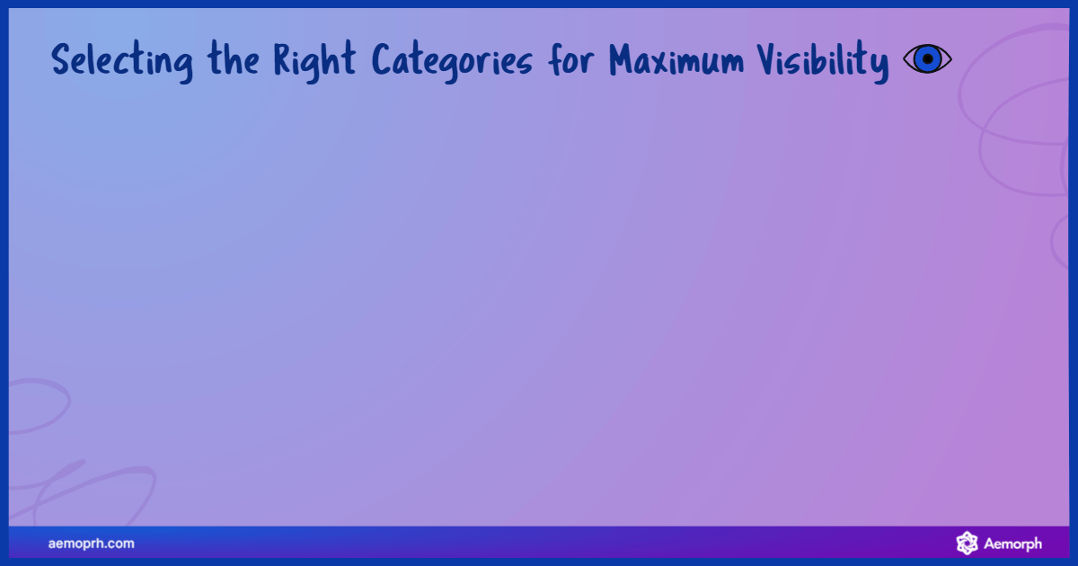 Flowchart on how to select the right categories for Google My Business profile.