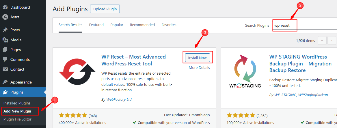 use wordpress plugin