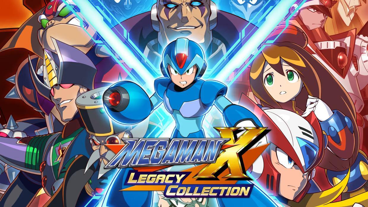 The Official Image of Mega Man Legacy Collection showcasing its characters, one of the best retro games on Steam