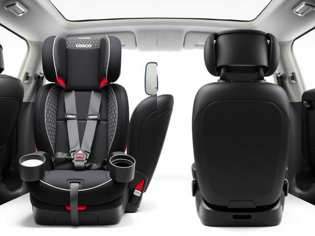 Cosco Finale 2-in-1 forward-facing car seat with harness