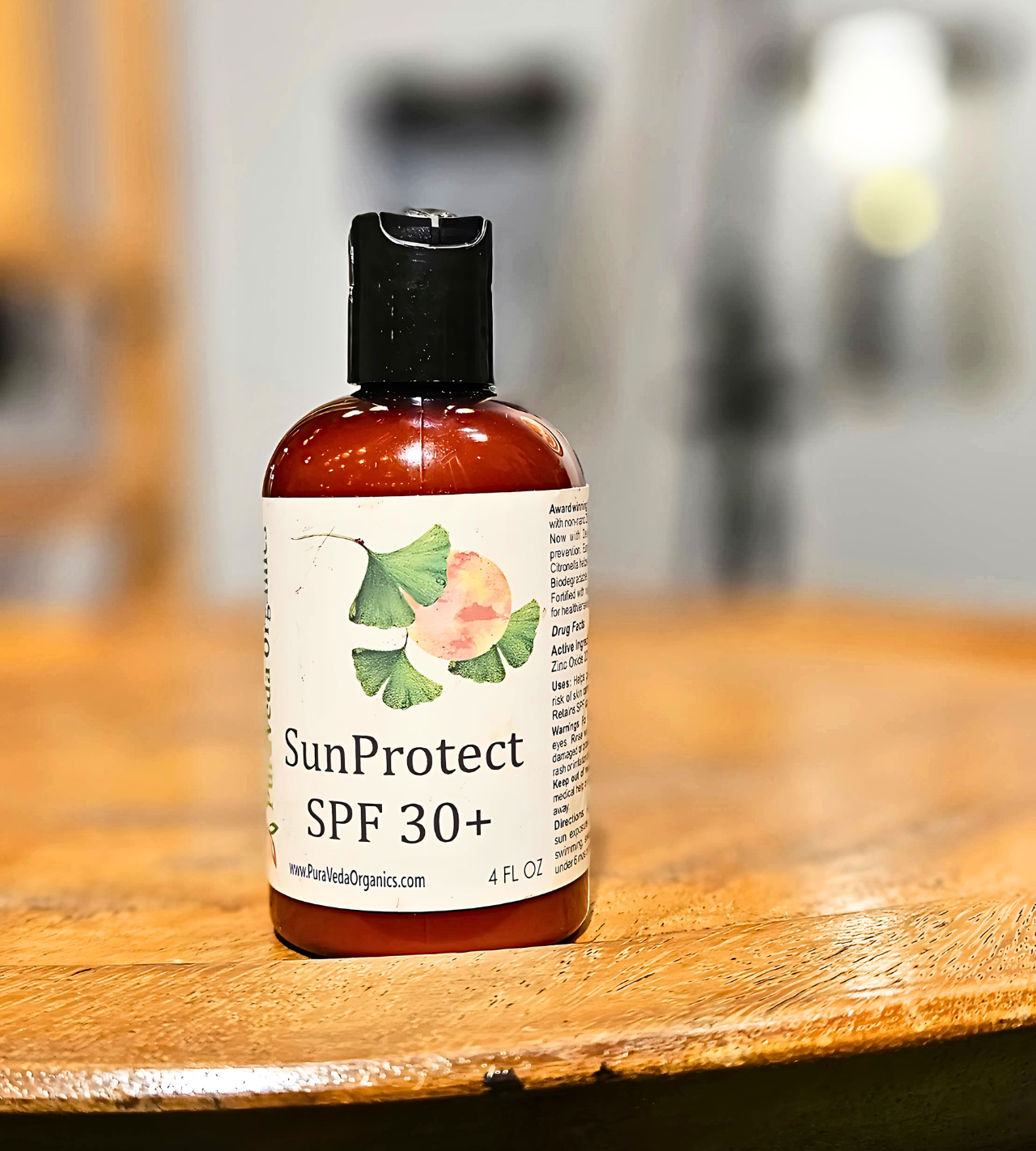 unisex skin care sun protect spf 30 organic sunscreen Puraveda Organics 