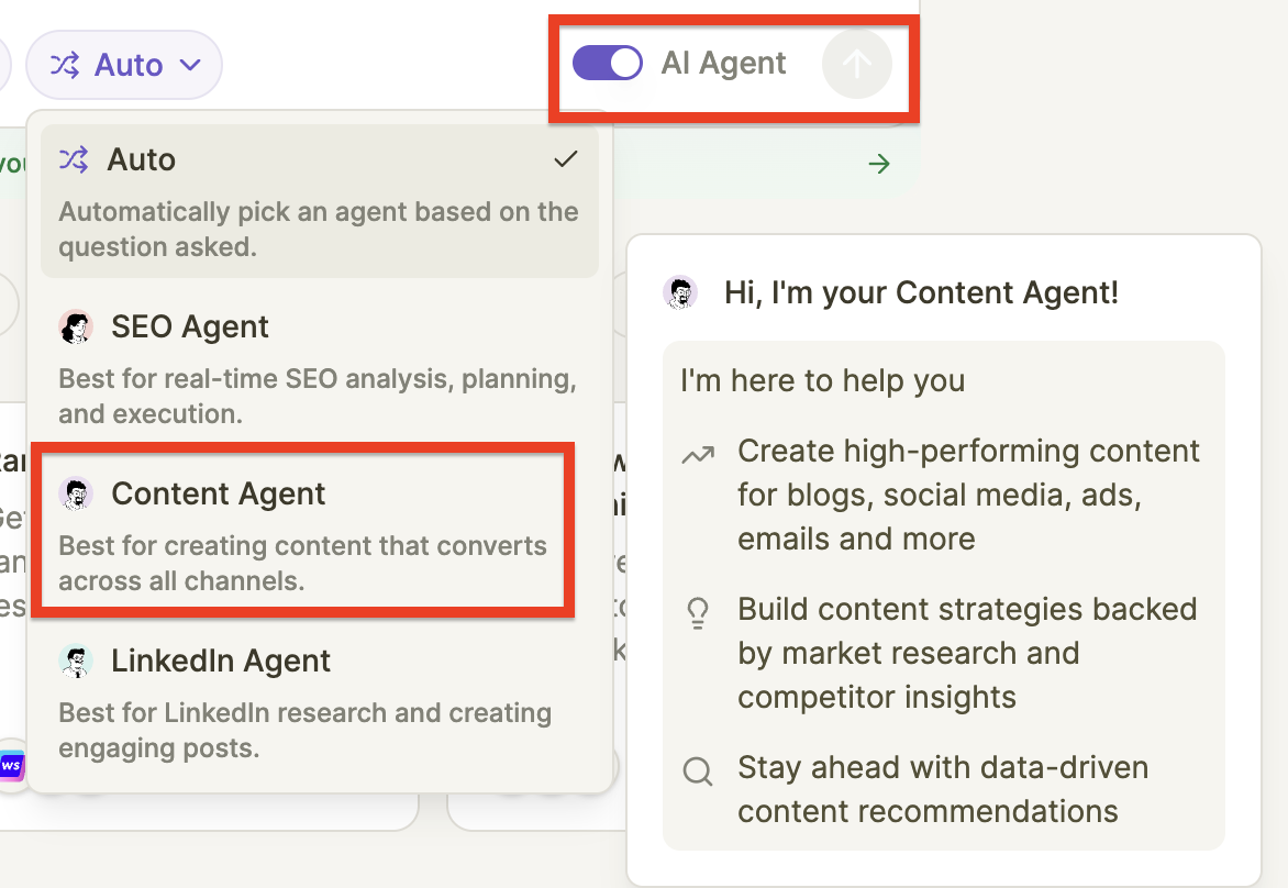 Writesonic Content AI Agent