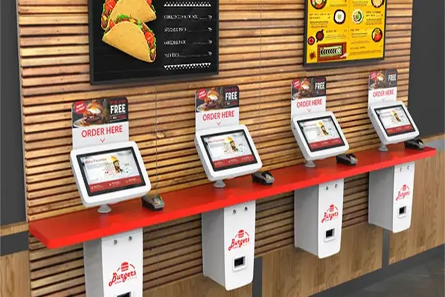Here's an example of self-service menus.