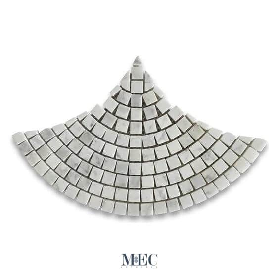 fish scale marble mosaic pattern sample module