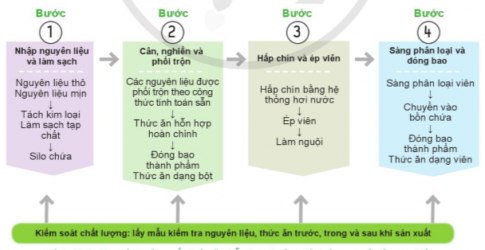 ÔN TẬP CHỦ ĐỀ 3 CÔNG NGHỆ THỨC ĂN CHĂN NUÔILUYỆN TẬP VÀ VẬN DỤNG