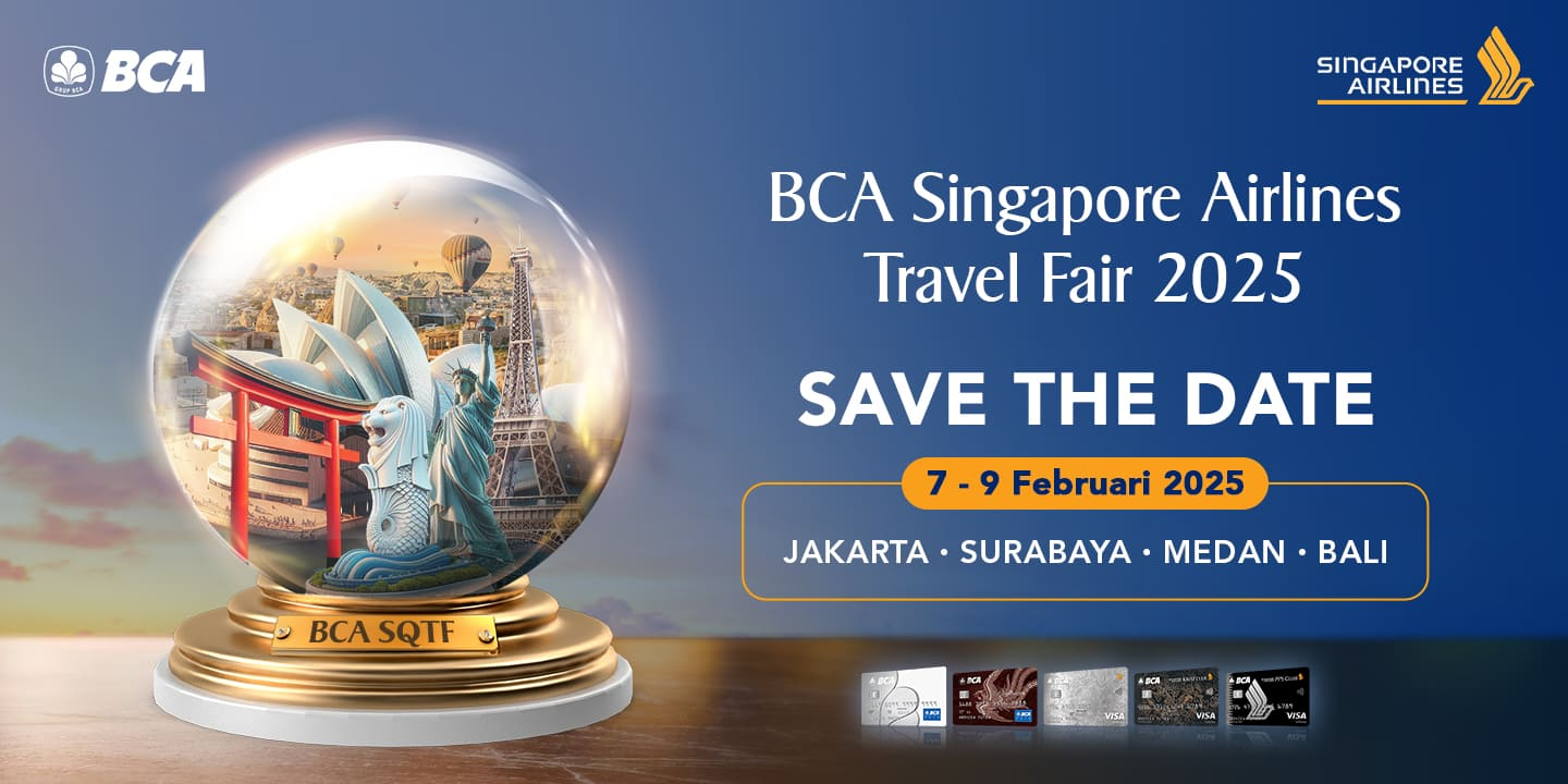 BCA Singapore Airlines Travel Fair (Sumber: official website)