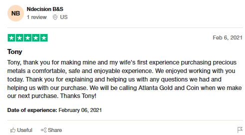 review 1 of Atlanta Gold & Coin Buyers