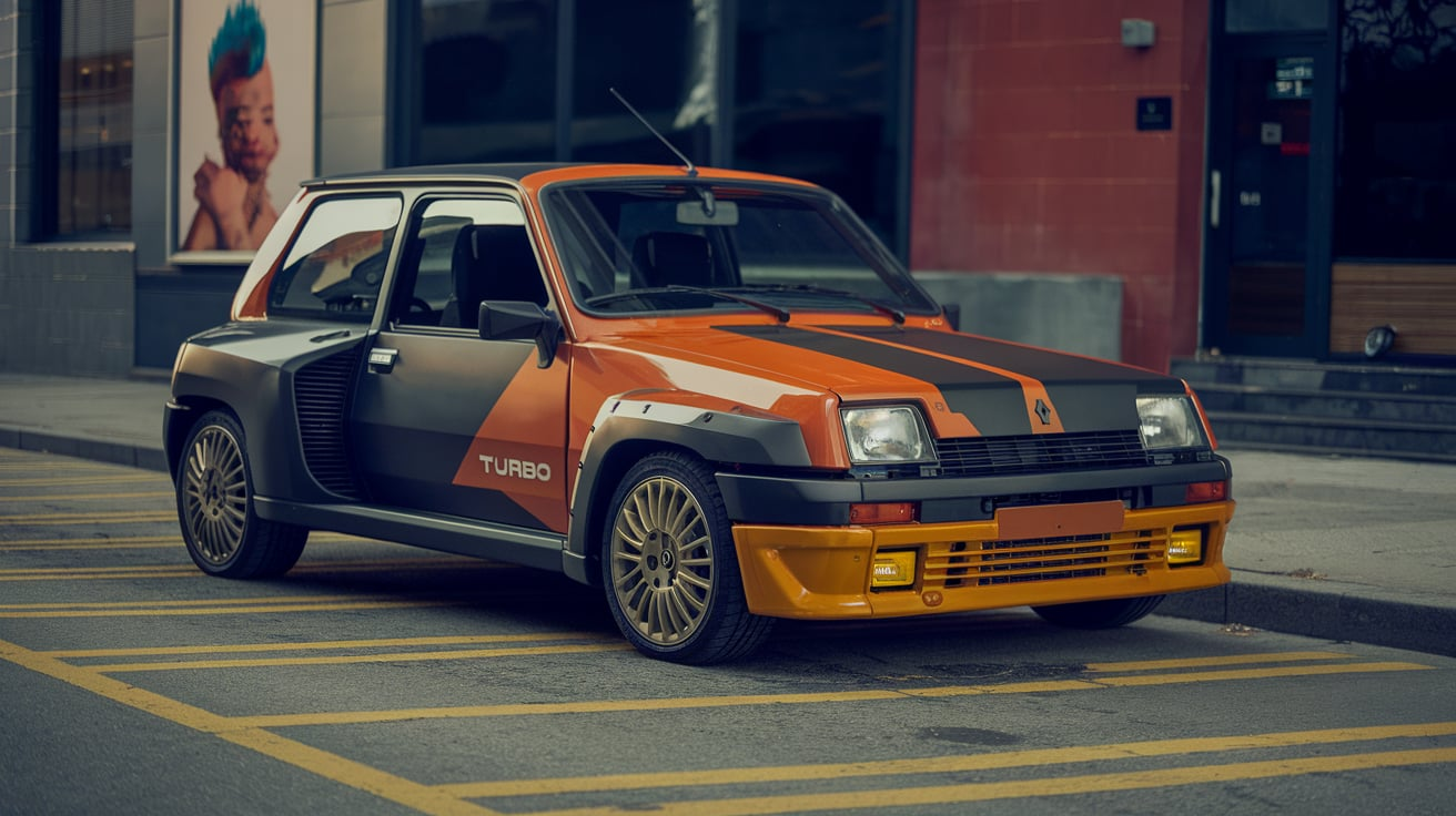 AI chat Renault 5 Turbo colors