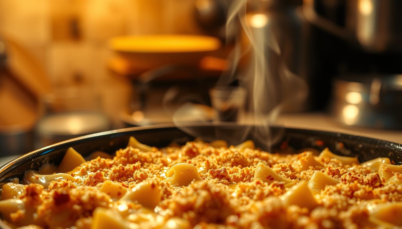 cheesy baked mac