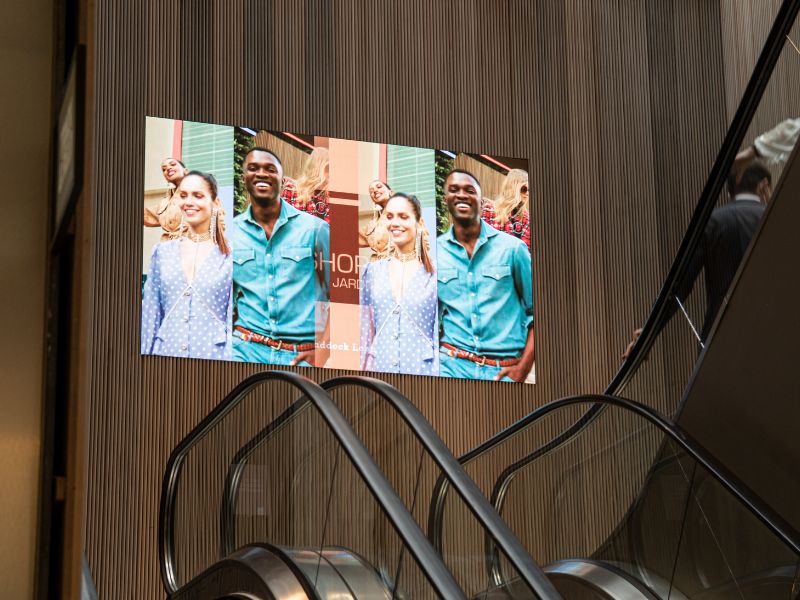 3d display led e aplicações