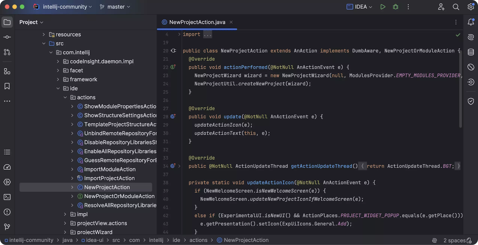 app development software: IntelliJ IDEA