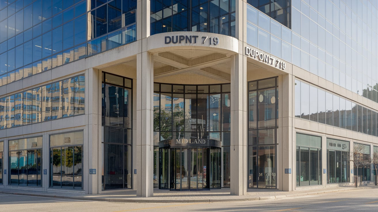 Which Dupont Building in Midland Is 719 or E190