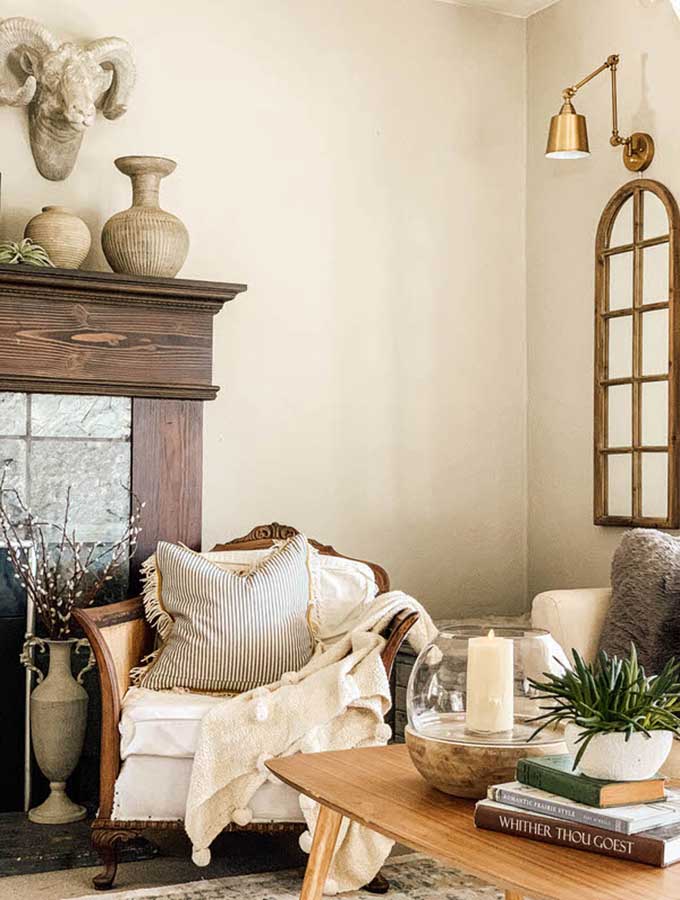 hygge interior design vintage materials