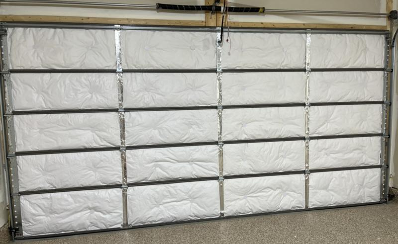 best way to insulate garage door