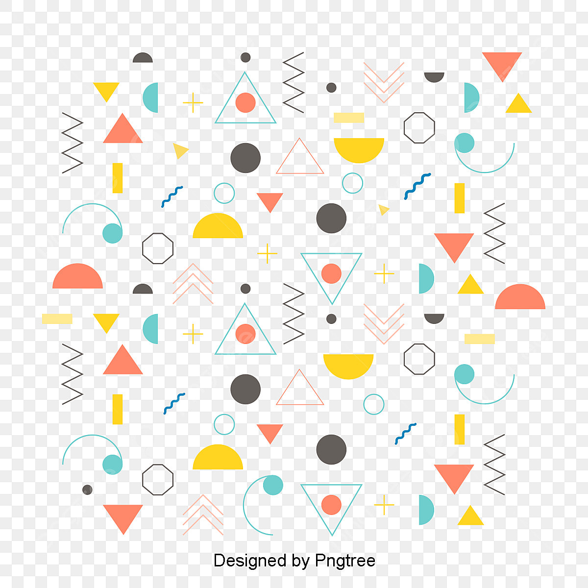 Abstract Geometric Patterns Clip Art