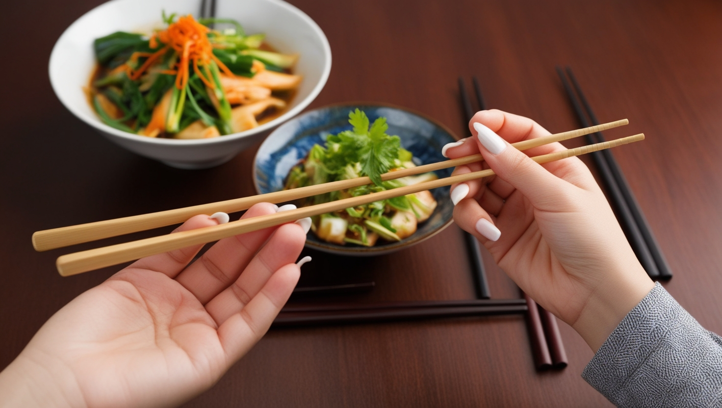 how to hold chopsticks