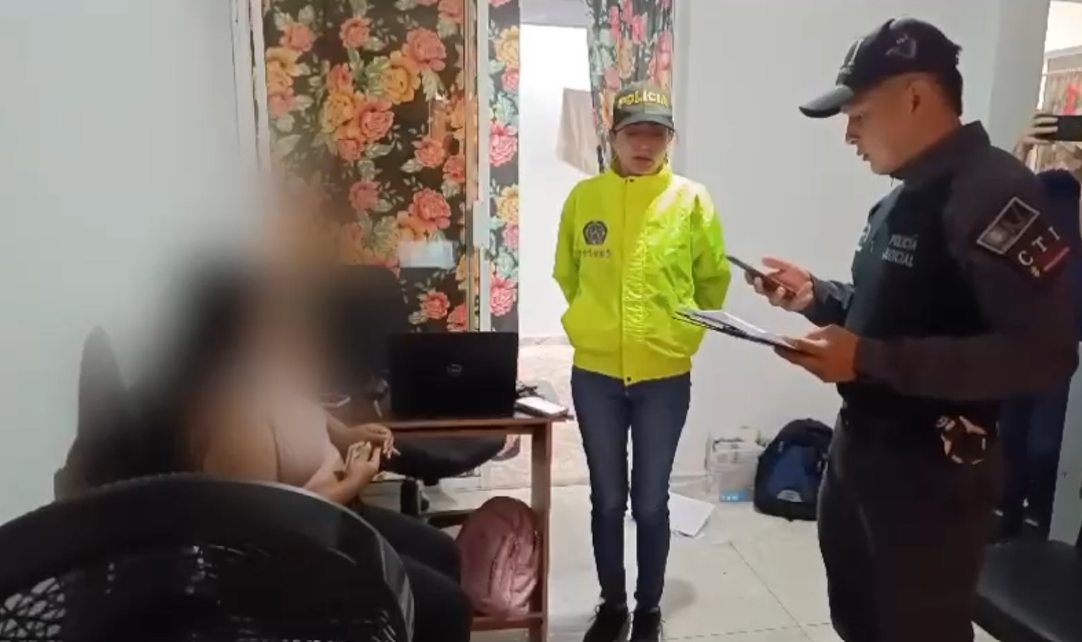 Policía Metropolitana de Bucaramanga neutralizó a alias ‘La Negra’, peligrosa proxeneta de menores de edad