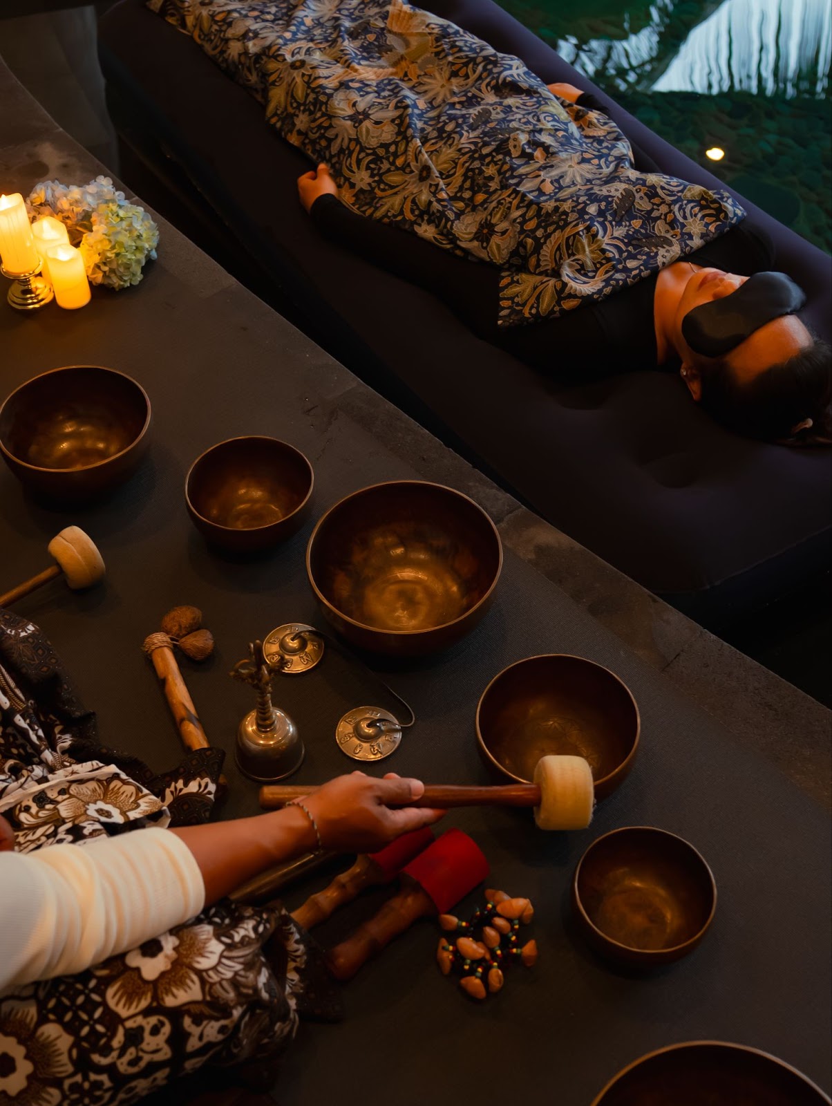 floating sound baths