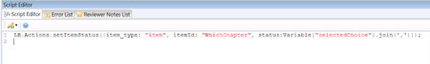 Code for answer collection