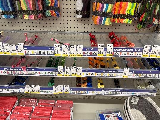 A shelf with colorful objects on it

AI-generated content may be incorrect.