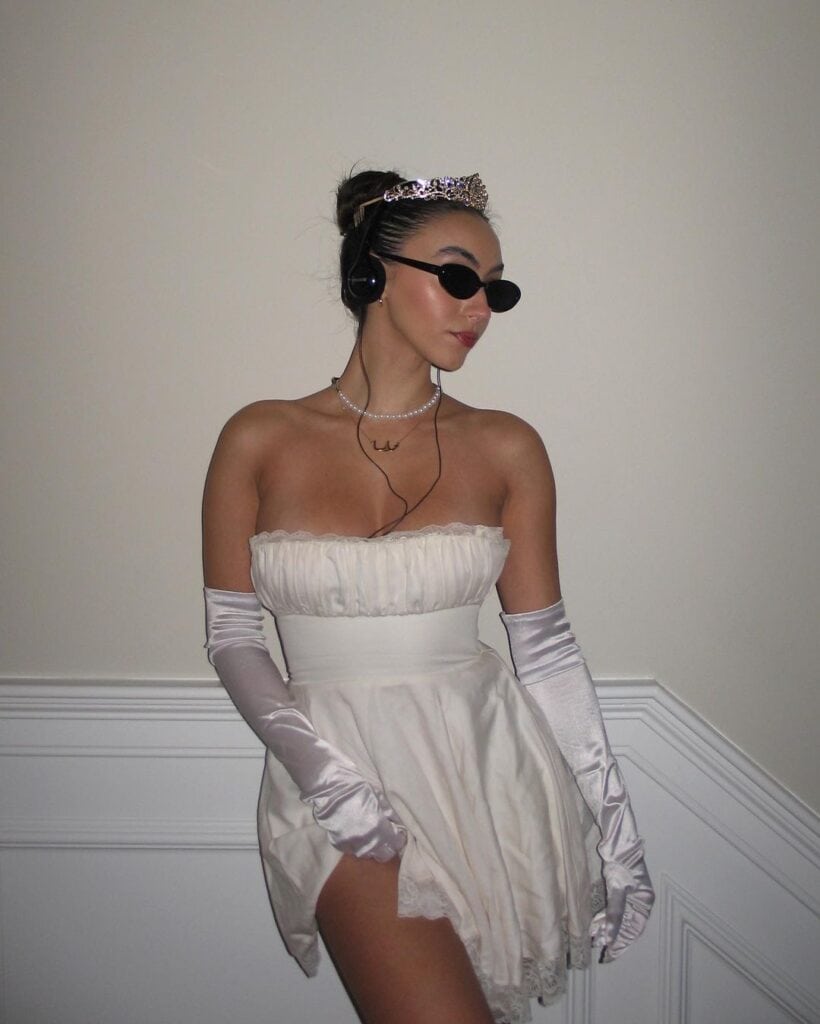 Hot Princess Diary Women Costume