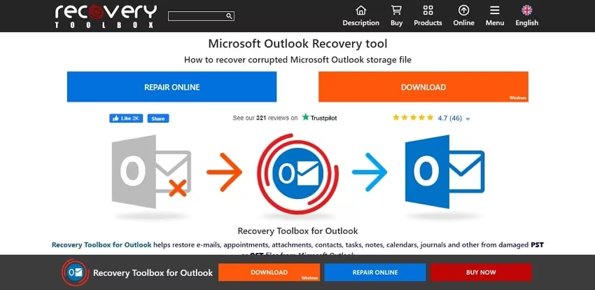 Recovery Toolbox for Outlook