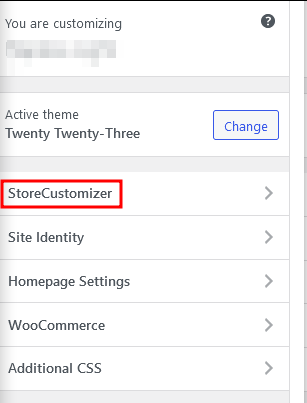 How to use the StoreCustomizer plugin.