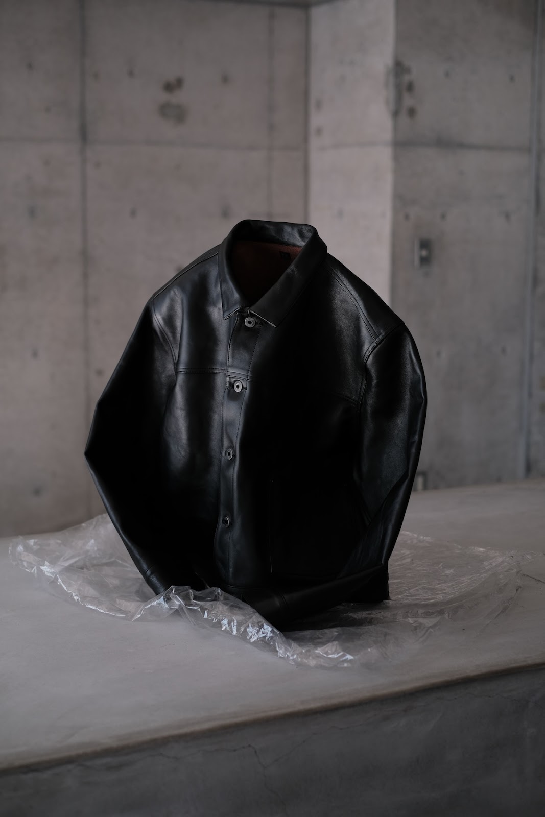 LIVING T.T LOT.805 WORK LEATHER JACKET