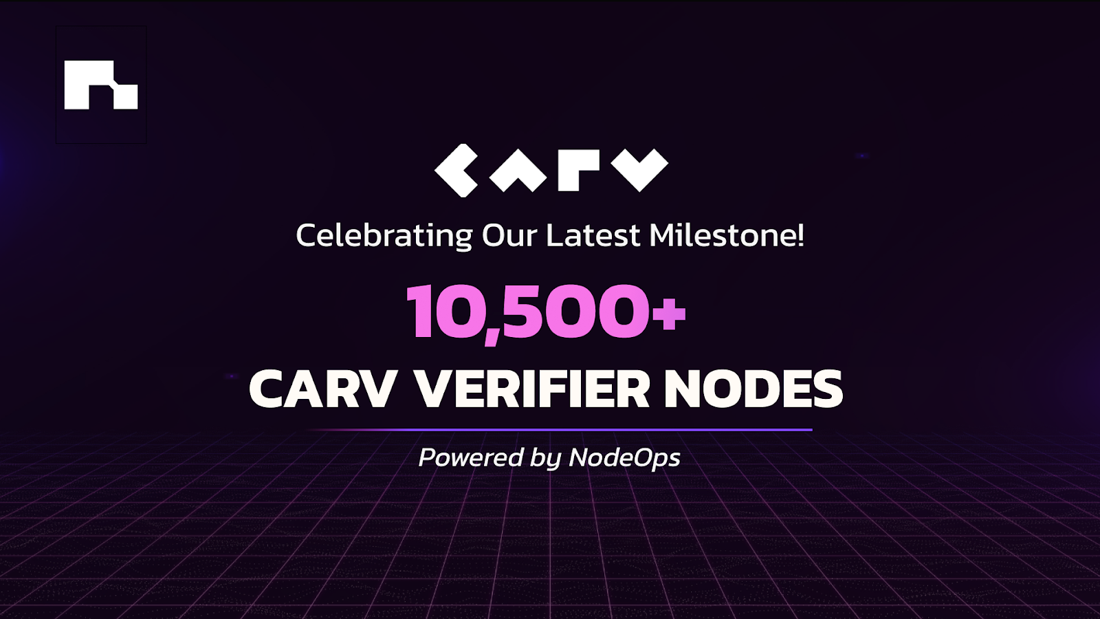 CARV Verifier Nodes bootstrapped