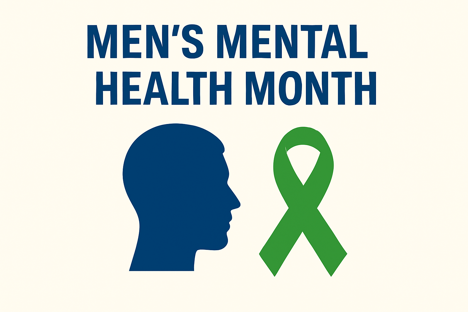 Men's mental health month is very important for men awareness
