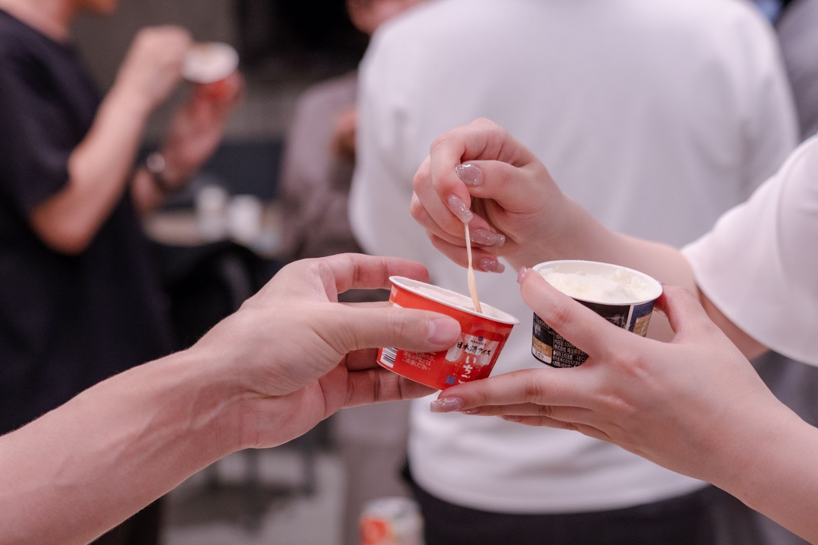 日本酒アイスクリーム「SAKEICE」