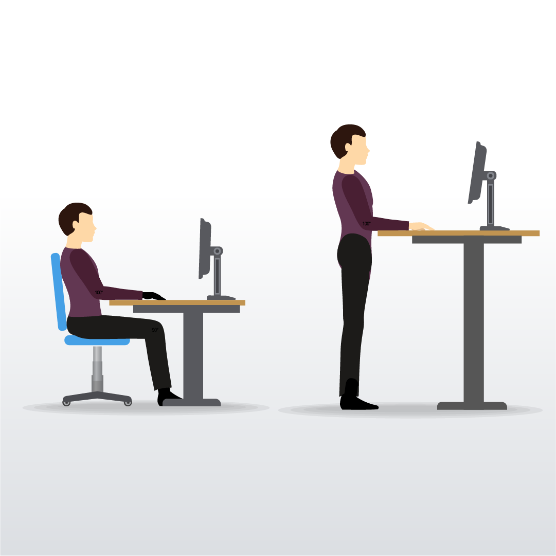 Os diferenciais de uma mesa ergonômica como a Wise Desk.