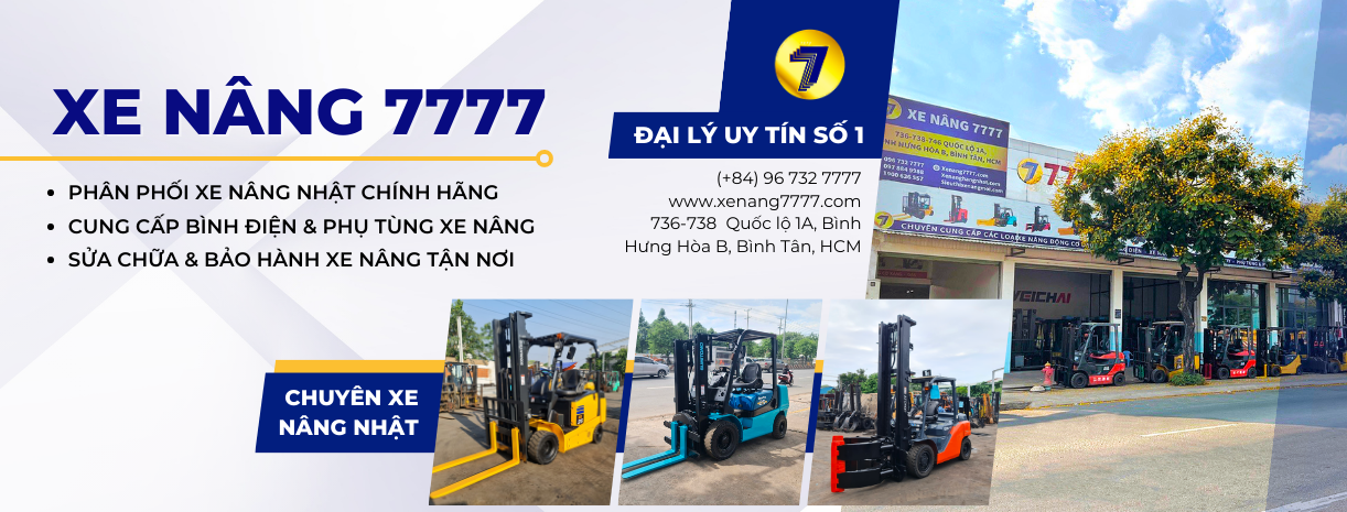 Đặt hàng xe nâng tay nhập khẩu tại Xe nâng 7777