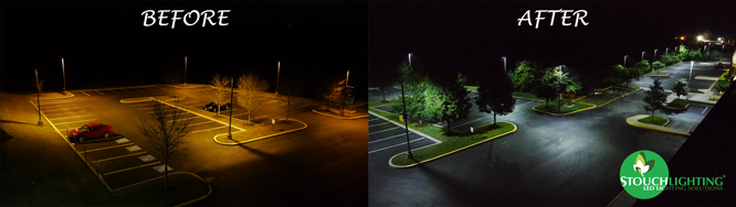 Before & After Retrofitting Your Lighting | Stouch Lighting